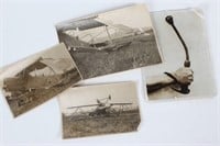Three Military Aviation Crash Photographs together