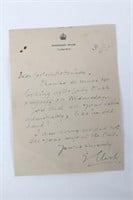 Handwritten Correspondence from Government House