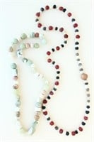 Early Chinese Jade Bead  Necklace,