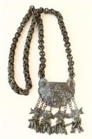 Early South East Asian Pendant and Chain,
