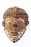 Old Pende Katundu Initiation Mask, Zaire,
