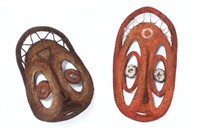 Two Yam Masks,