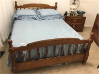 Full Size Bed, Comforter & Pillows included