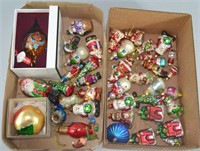 Glass Collectible Holiday Ornament Lot