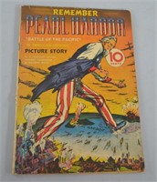1942 Remember Pearl Harbor Comic Book