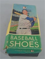 Vtg Joe DiMaggio Baseball Shoes in Box Kleets