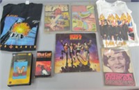 Vtg Rock N Roll Collectibles w/ Shirts