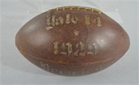 1929 Yale vs Brown Game Used Yale Football