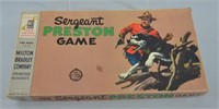 Vtg MB Sgt Preston Game in Box