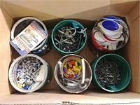 Bolts, screws, reflectors, wire nuts and more