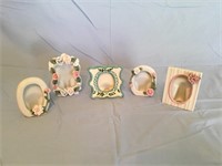 (5) Small Vintage Picture Frames