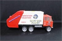 1992 REMCO TOYS SANITATION COLLECTION TRUCK