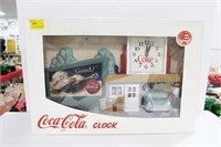 COCA-COLA BRAND WALL CLOCK IN ORGINAL BOX