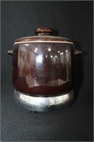 WESTBEND STONEWARE ELECTRIC BEAN POT