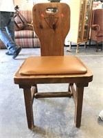 Vintage occasional chair marked

33 inches high