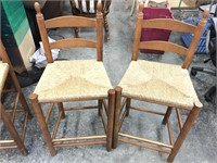 Two stools 38 inches high