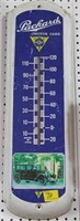 PACKARD MOTOR CARS METAL ADVERTISING THERMOMETER