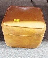 1950'S HASSOCK - 15" SQUARE X 12" HIGH
