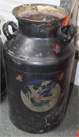 5 GALLON PAINTED MILK CAN - NO LID