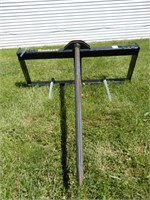 New Quick Attach Skid Steer Bale Spear