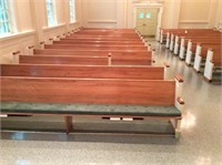 CHURCH PEWS IN VERY GOOD CONDITION