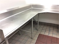 Universal Company, Stainless Steel Prep Table