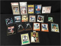 Super Lot of (21) Graded & Ungraded Baseball Cards