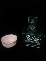 Belleek Daisy Bon Bon Dish w/original box