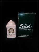 Belleek Shandon Clock w/original box