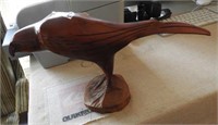 Blairs Hawaii hand carved 15” Falcon