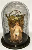 BABY JESUS IN GLASS DOME