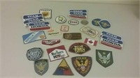 Unique Lot Of Old Patches Military, Police & More