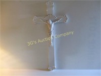 White Crucifixion Cross