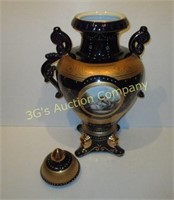 Victorian Theme Black Urn