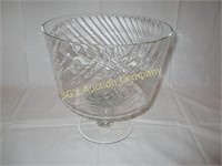 Crystal Pedestal Bowl