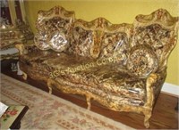 1973 French Style Upholster Settee
