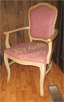 2 - Rose Colored Cushion Chair