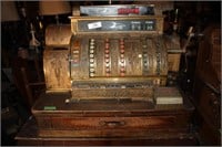Ornate Antique National Cash Register