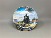 Plate, Lady Jane porcelain, "Harbour connection"