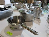 Lot of Four Used Assorted Cookware