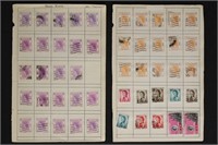 Hong Kong 1500+ stamps in stockpages and glassines