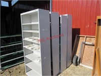 4-Metal Shelving 1-Wood Shelf