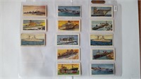 Tobacco Cards Rare Ships 1950s-1960s