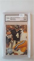 GMA Graded 10 Brett Favre Rookie Card