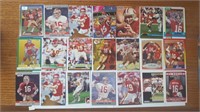 Lot of 21 Joe Montana Cards