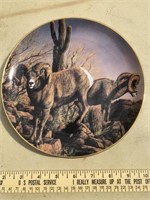 Desert Bighorn Collector Plate & Trevor Swanson