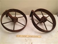 Set of Steel Wheels