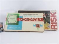 Jeux de société: Monopoly et Risk parlour games