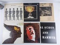 6 vinyls dont Jethro Tull