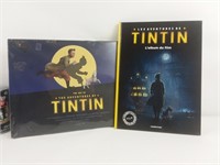 2 livres sur le film Les Aventures de Tintin